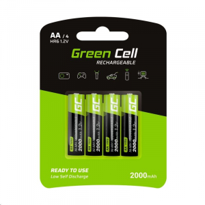 Green Cell 2000 mAh AA akkumulátor (4db/csomag)  (GR02)